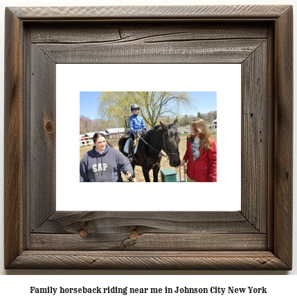 family horseback riding near me in Johnson City, New York